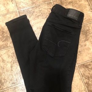 American Eagle Black Skinny Jeans